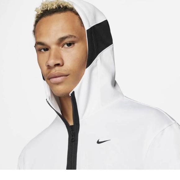 Nike Men’s White Spotlight Basketball Hoodie XXL - Picture 5 of 6